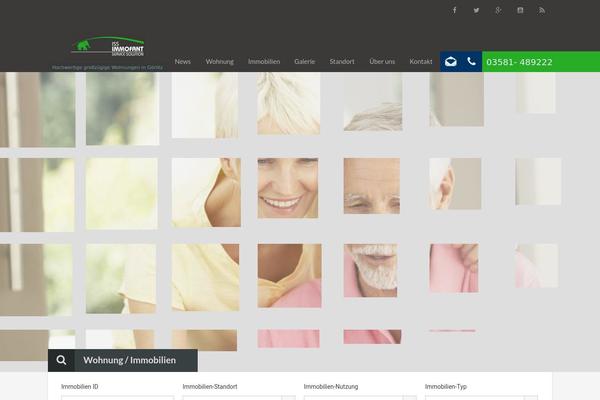 Realhomes Child theme site design template sample