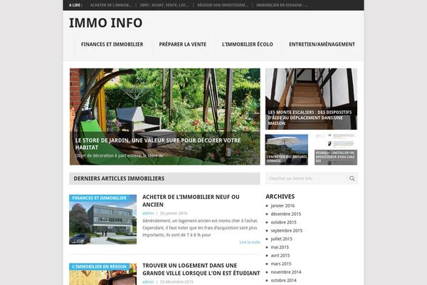 immoinfo.fr site used Glob
