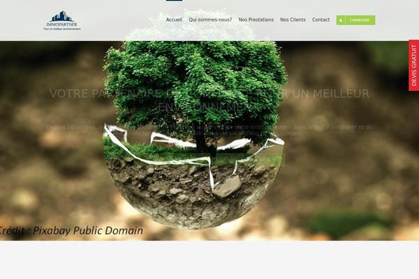 Site using WP Contact Slider plugin