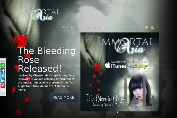 Fusion theme site design template sample