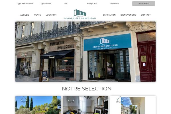 WP Residence theme site design template sample