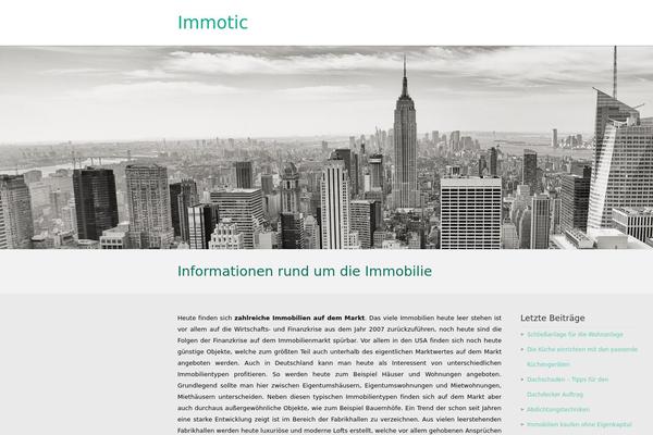 RestImpo theme site design template sample