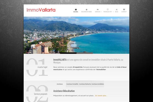 Diverso theme site design template sample