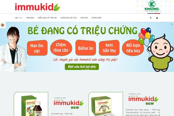 Kidslife theme site design template sample