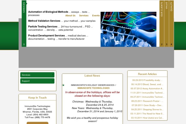 immunositetechnologies.com site used Ist