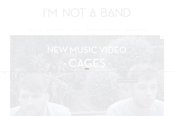 Amelie theme site design template sample