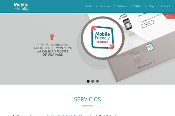 Imobile theme site design template sample