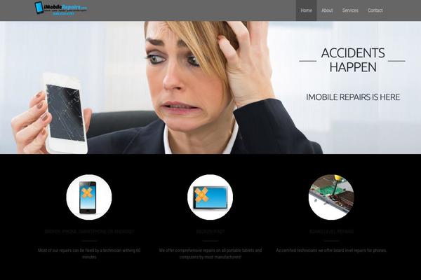 Invert Lite theme site design template sample