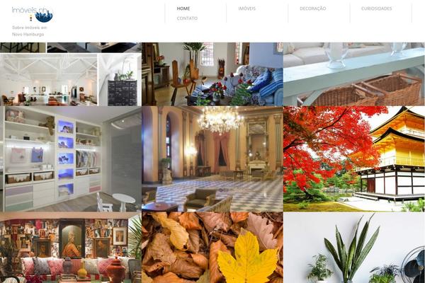 Widescreen theme site design template sample