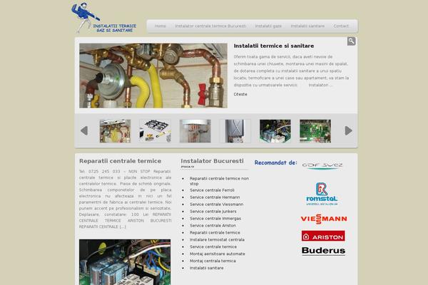 Atua theme site design template sample
