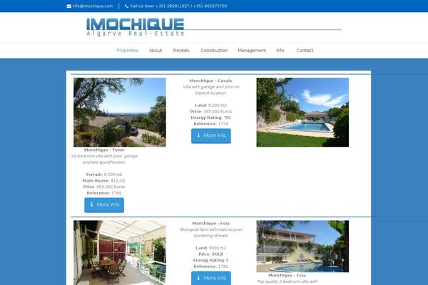 Nimva theme site design template sample