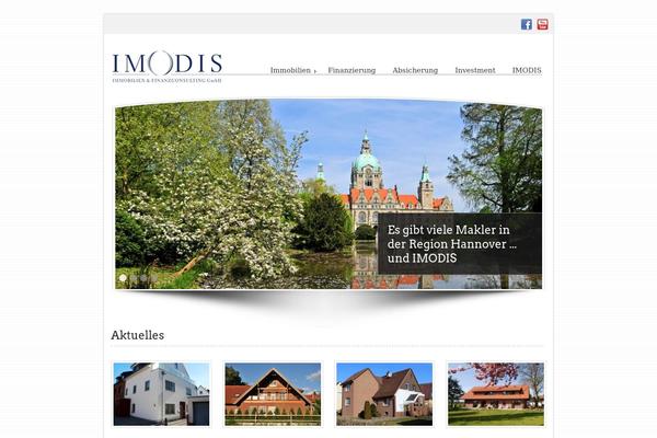 Andrina theme theme site design template sample