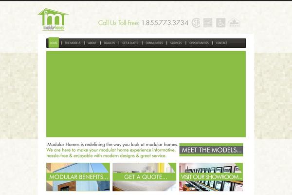 Denali theme site design template sample