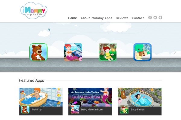 Grizzly theme site design template sample