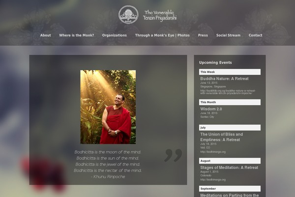 Obscura theme site design template sample