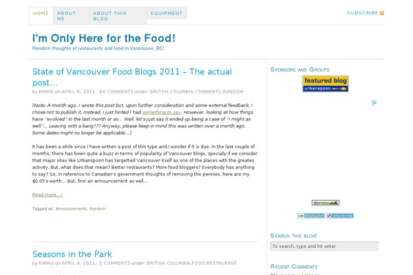 Thesis 1.7 theme site design template sample