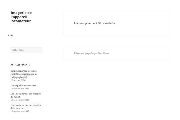 Twenty Fifteen theme site design template sample