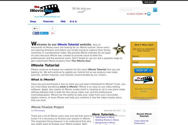 Magazine Premium theme site design template sample