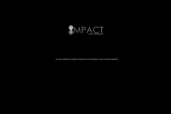 IMPACT theme site design template sample