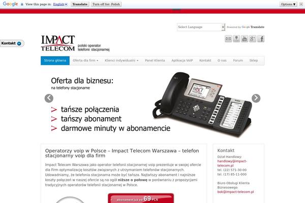 Response theme site design template sample