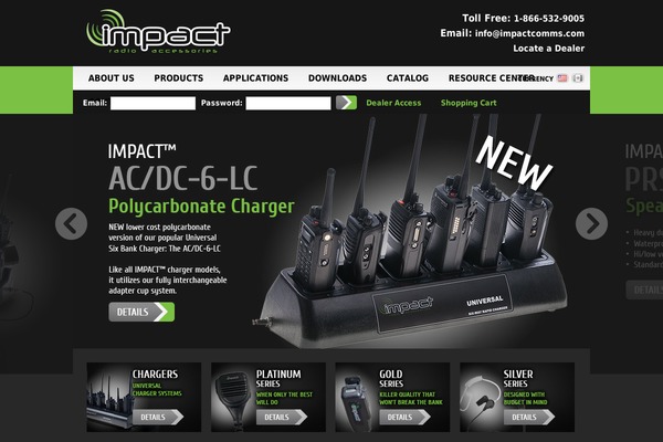 impactcomms.com site used Opti [wordpress Official Theme]