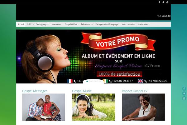 Tempera theme site design template sample