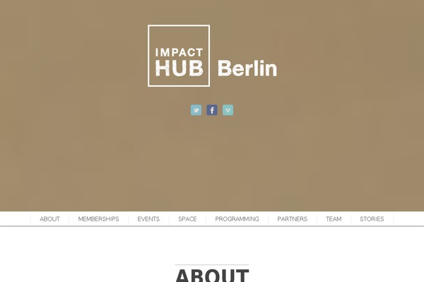 impacthubberlin.net site used Scrn1
