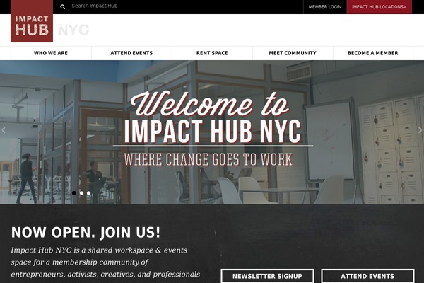 impacthubnyc.com site used Impacthub