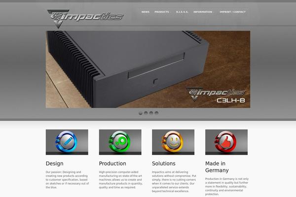 Prospect theme site design template sample