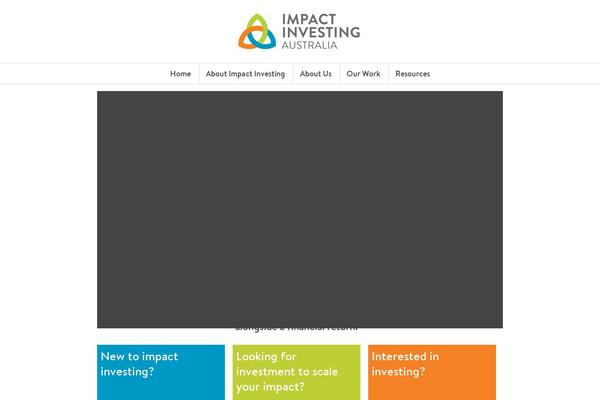 impactinvestingaustralia.com site used Stockholm Child