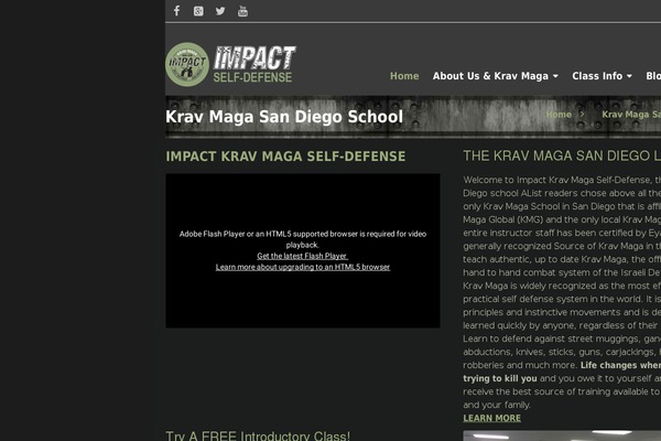 Site using Easy Heads Up Bar plugin