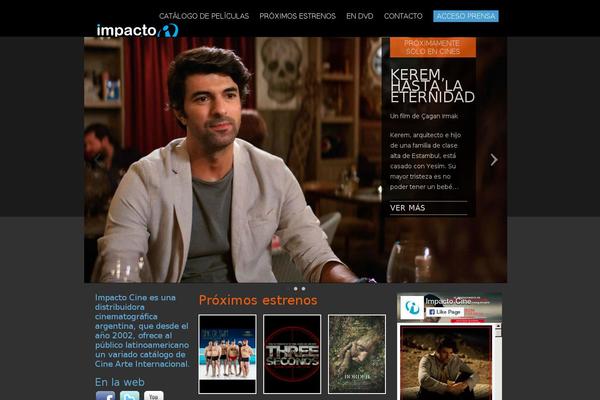 Site using WordPress Content Slide plugin