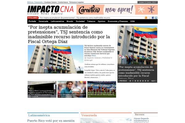Herald theme site design template sample