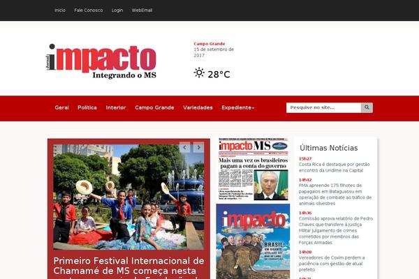 Site using My Bootstrap Menu plugin