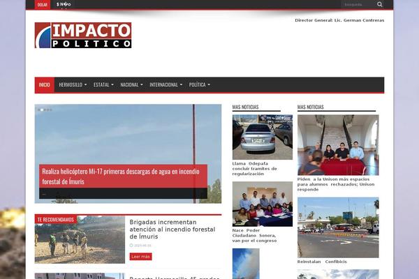 Jarida theme site design template sample