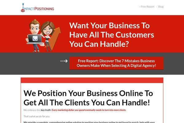 Focusblog theme site design template sample
