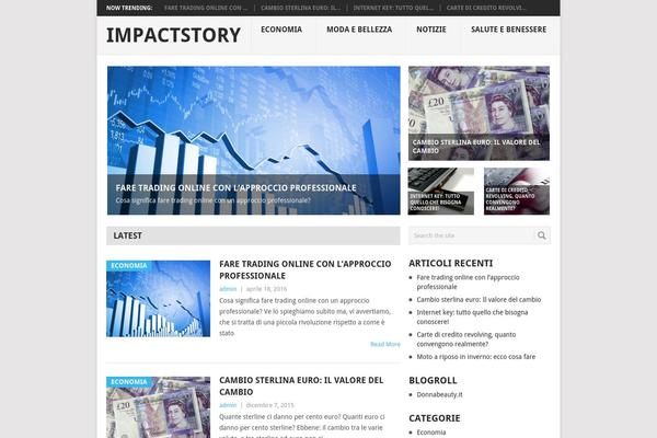 Point theme site design template sample