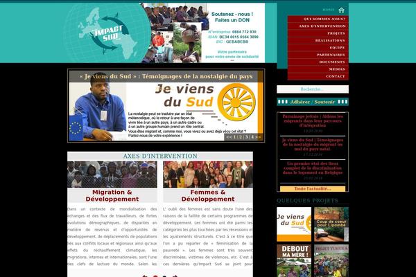 Ascetica theme site design template sample