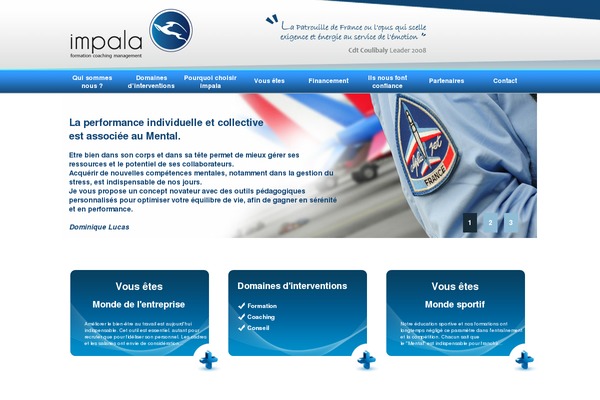 impala-formation.com site used Impala