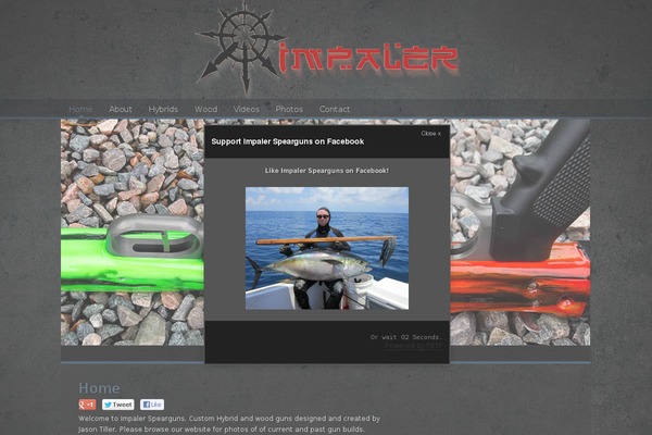 Site using Fb-traffic-pop plugin