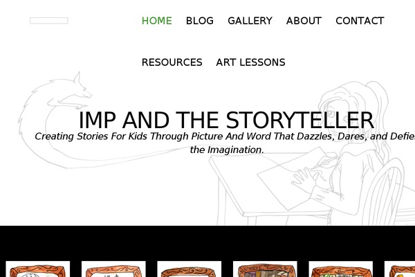 impandthestoryteller.com site used Hadron