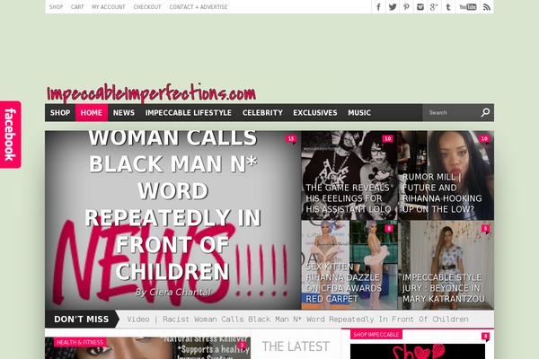 Hot Topix theme site design template sample