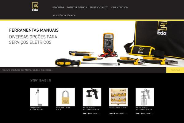 Eda theme site design template sample