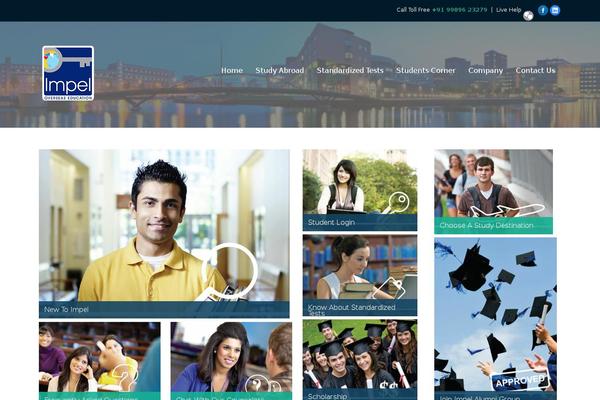 Polytechnic theme site design template sample