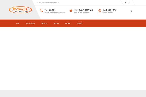 Tm_transport theme site design template sample