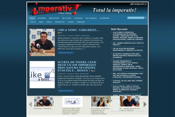 imperativ.ro site used Mimbo Pro