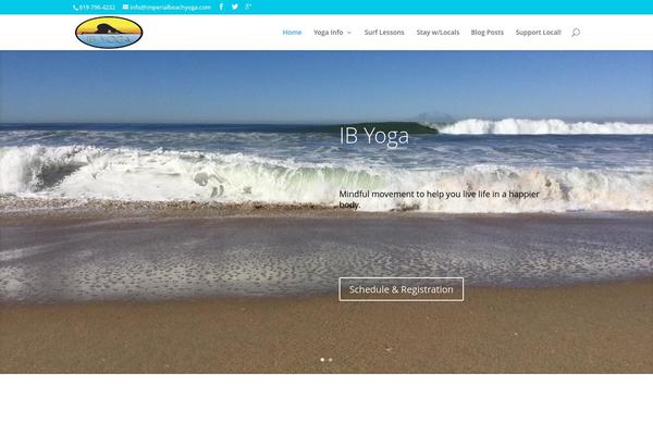 Feather theme site design template sample