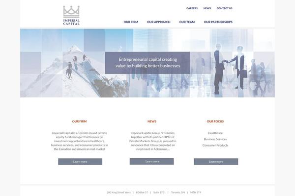 Quark theme site design template sample