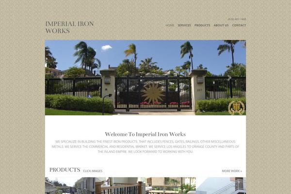 Flexible theme site design template sample