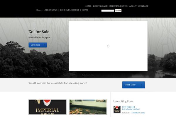 Origami theme site design template sample